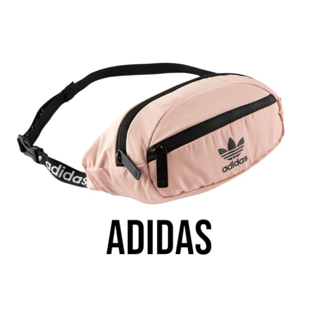 ADIDAS Waist Bag/Fanny Pack/Crossbody Bag | Pink/Black | Adjustable